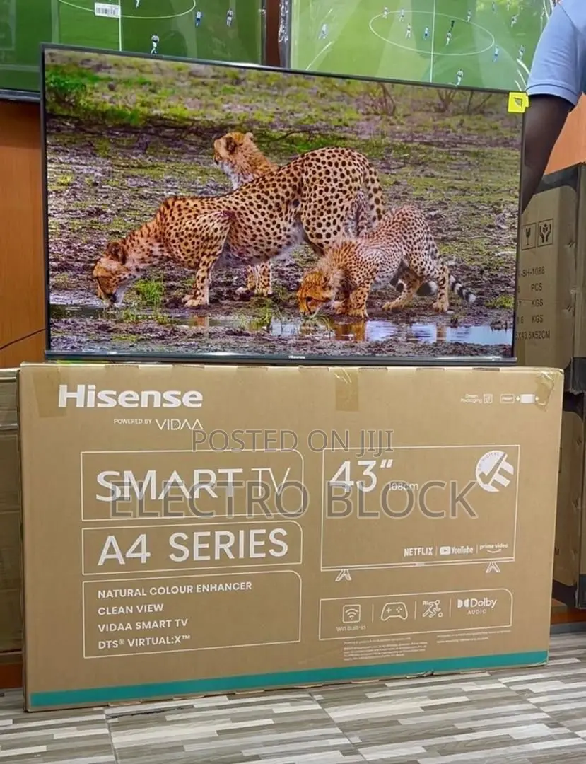 HISENSE 43” Smart TV | 43 Inch Smart Television | New