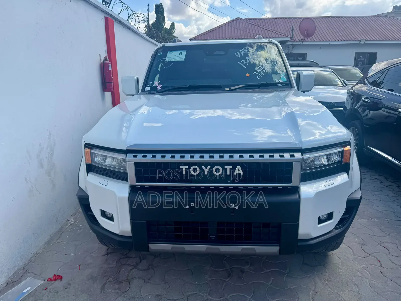 New Toyota Land Cruiser Prado 2024 White
