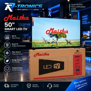 Maisha 50-Inch Smart LED TV.