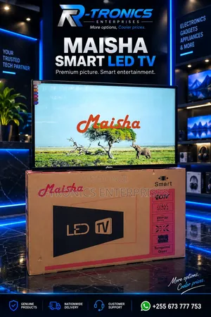 Maisha 50-Inch Smart LED TV.