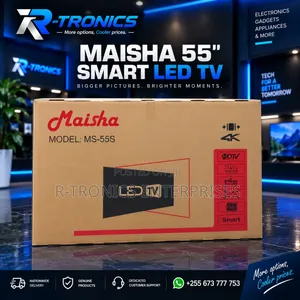 Maisha Ms-55s 55" Smart TV  — Uhd | Double Glass | Smart