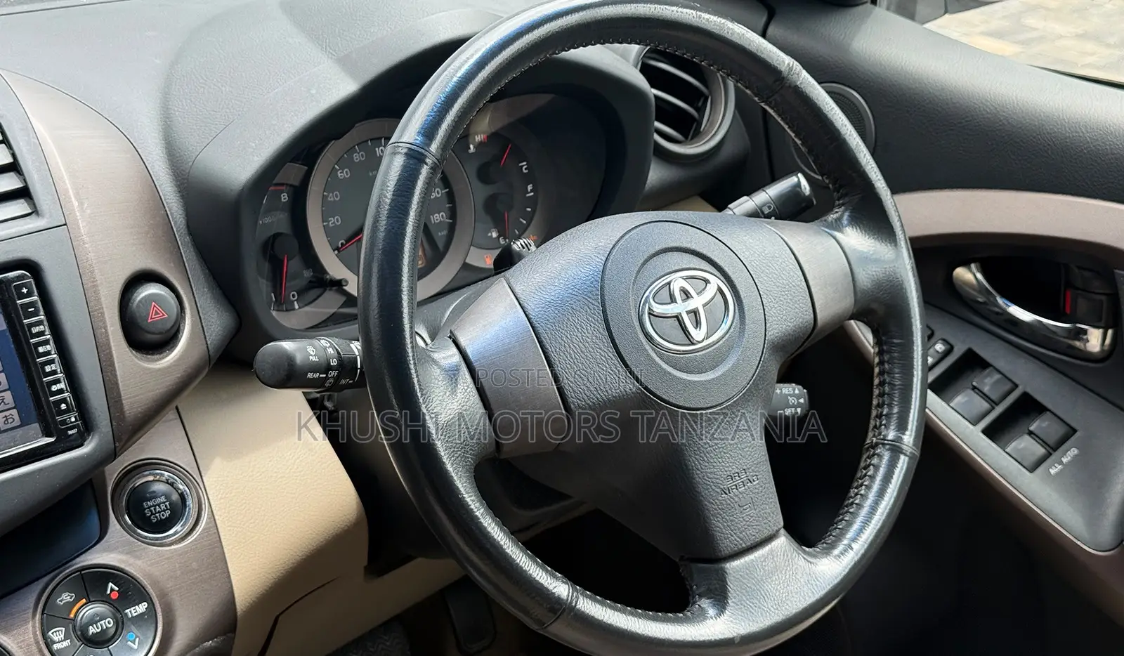 Toyota Vanguard 2008 Gold