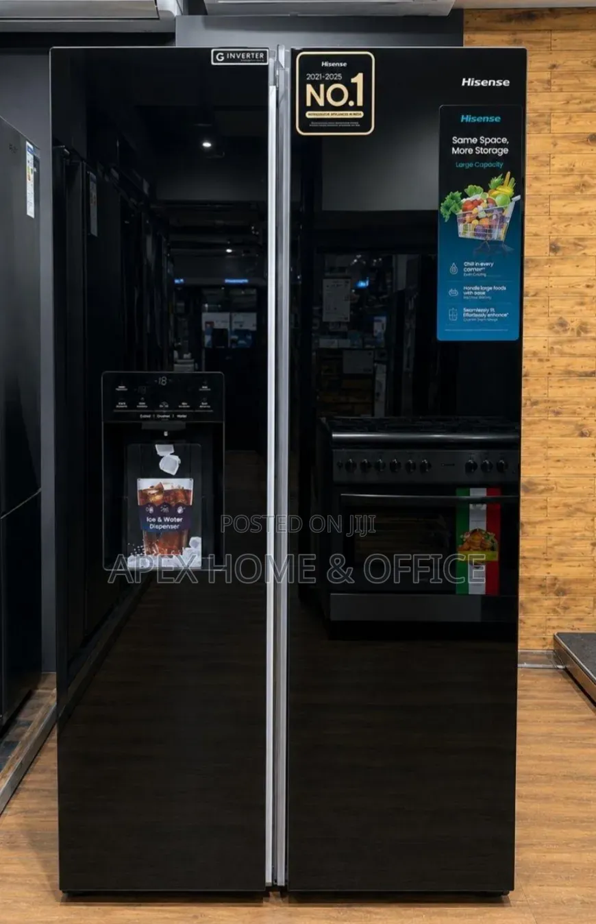 Hisense 500L Side by Side Fridge
