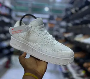 Nike Air Force Mid-Top Sneakers
