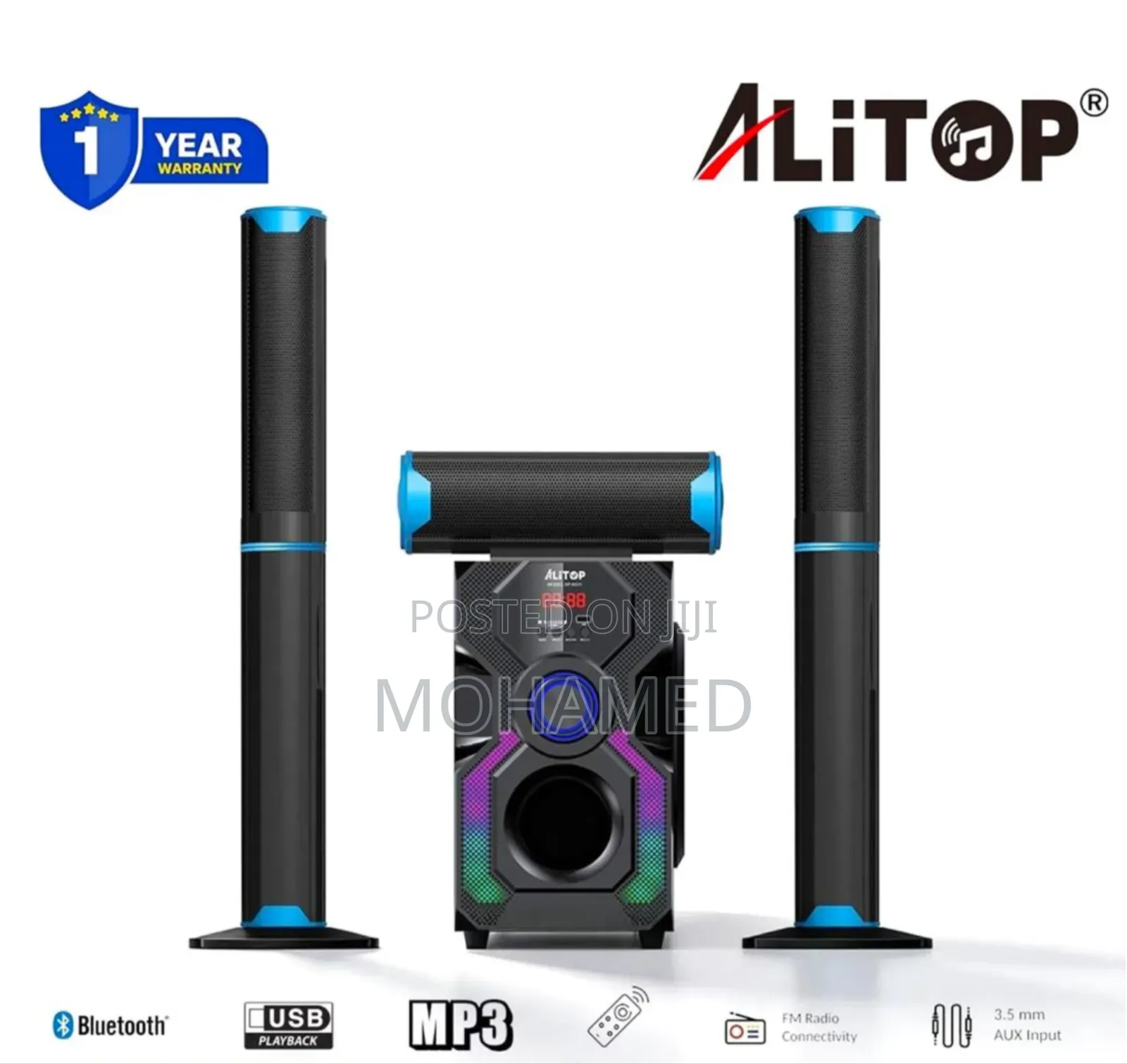 New Arrival! Alitop Subwoofer Sp-6531