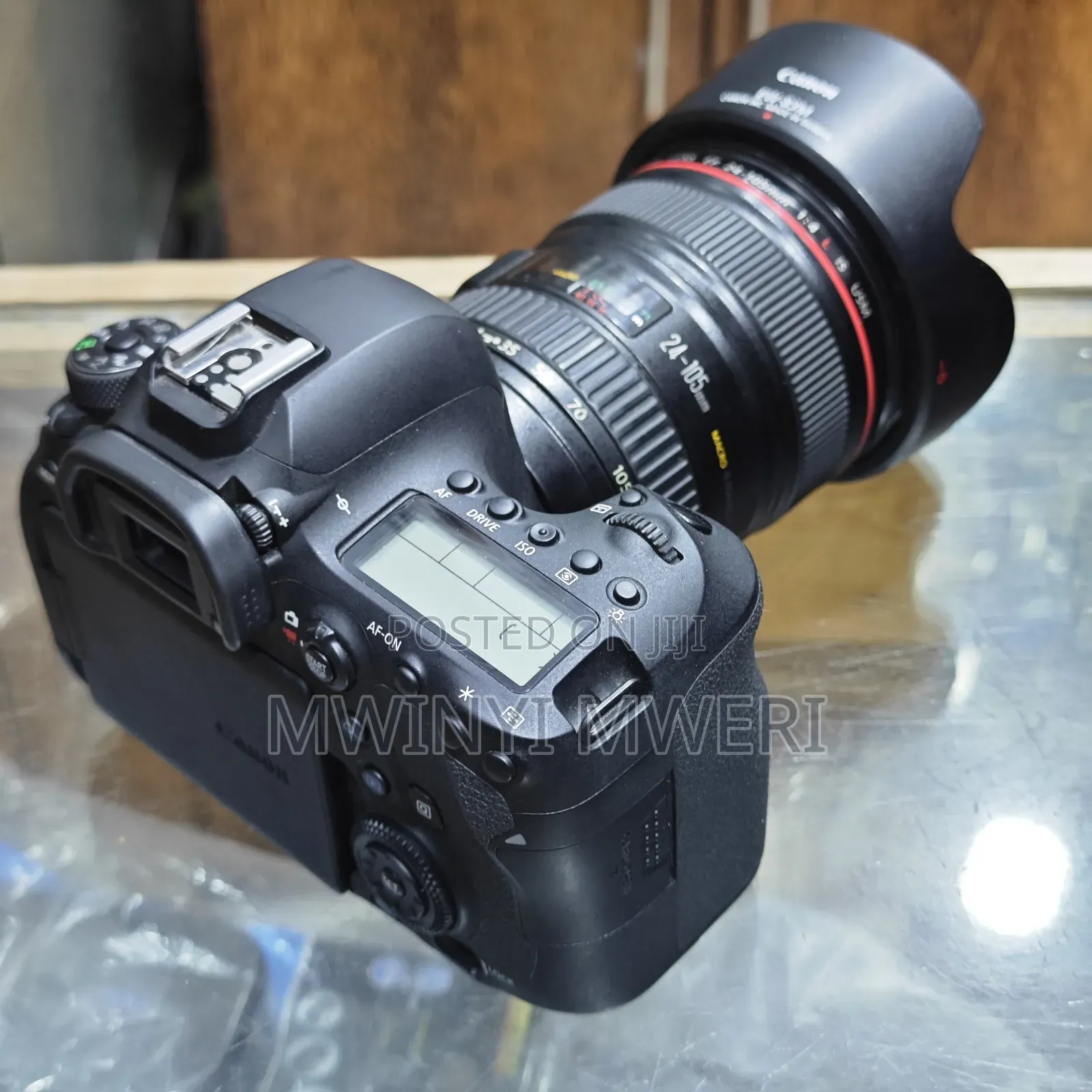 Canon EOS 6D Mark II DSLR Camera With 24-105mm F4 IS Lens