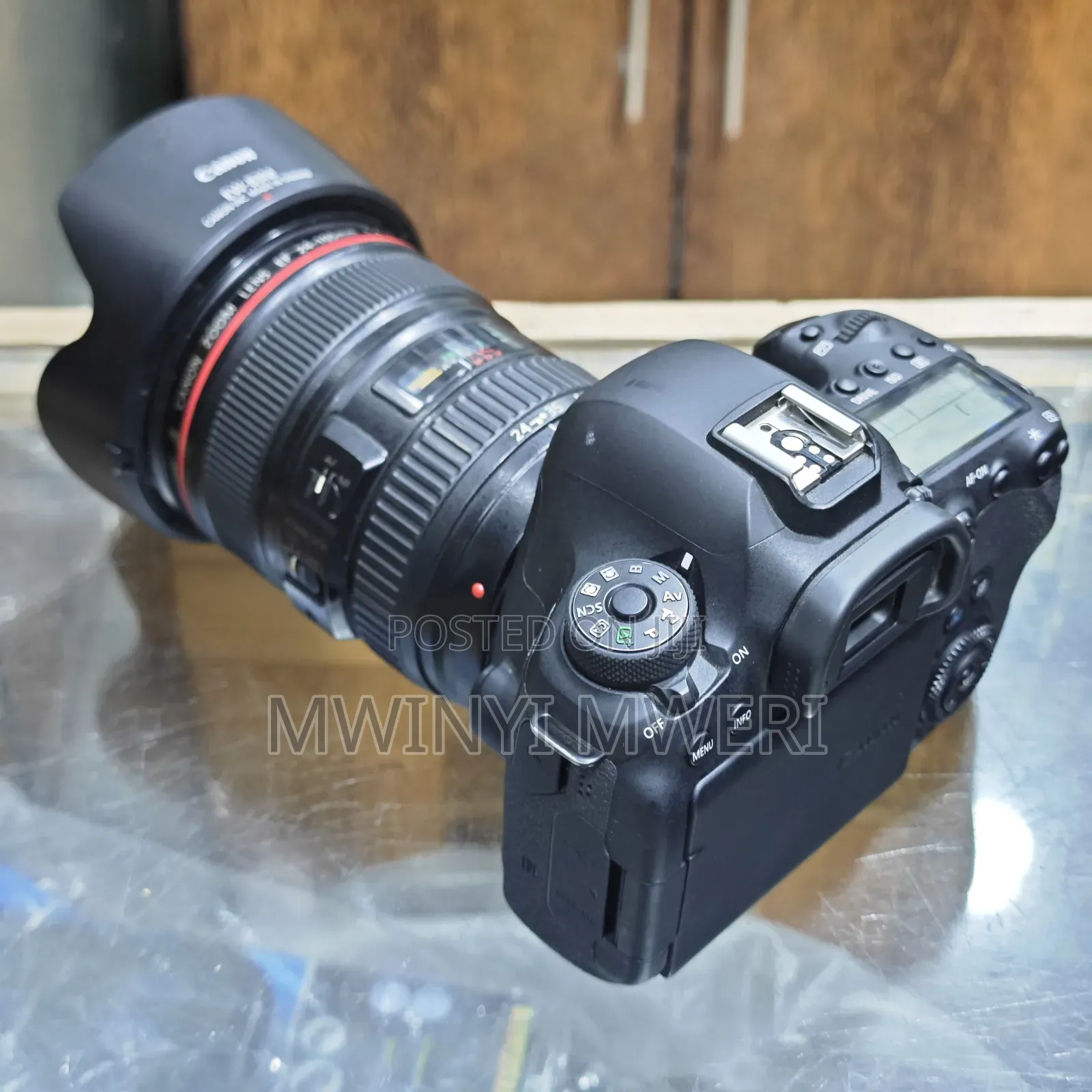 Canon EOS 6D Mark II DSLR Camera With 24-105mm F4 IS Lens