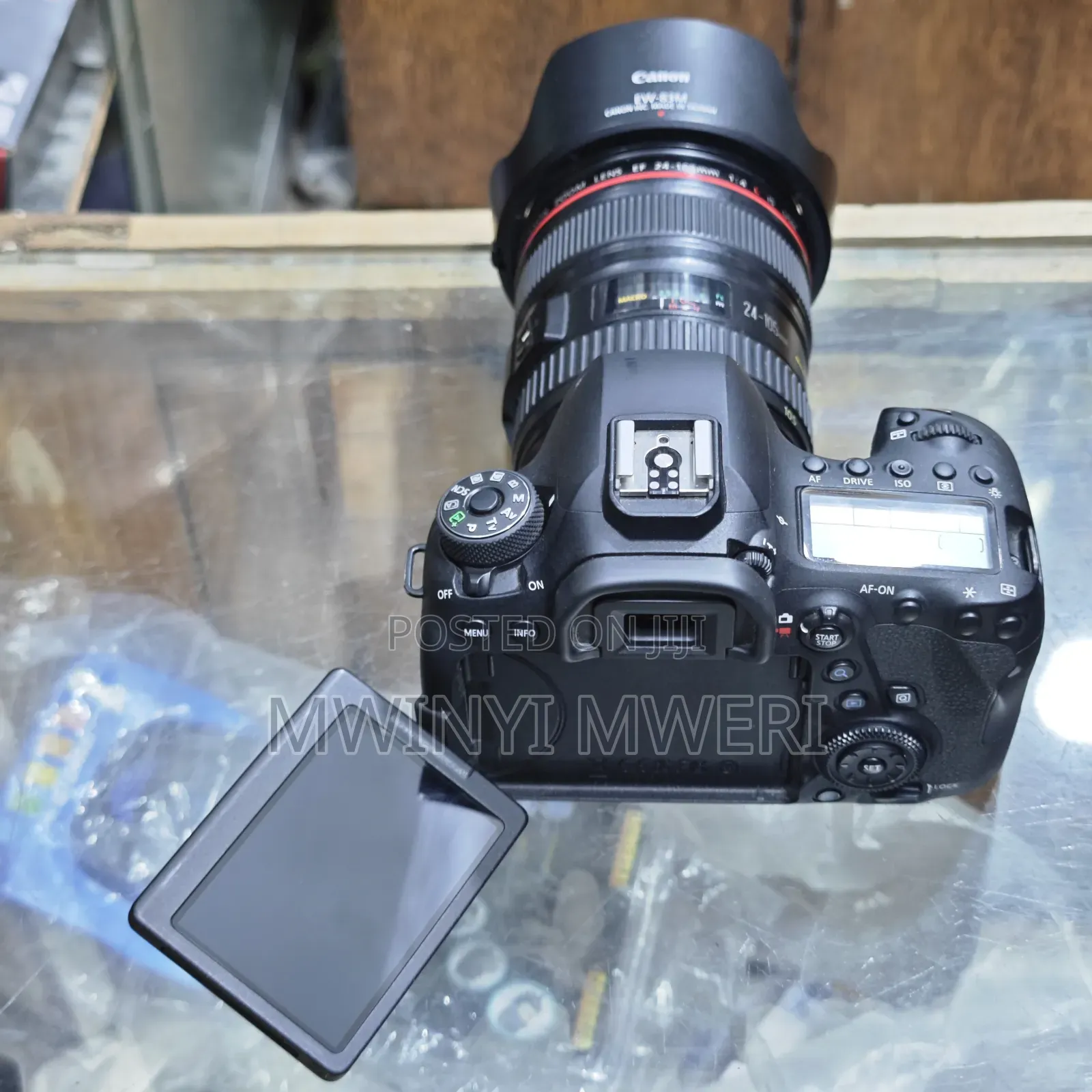 Canon EOS 6D Mark II DSLR Camera With 24-105mm F4 IS Lens