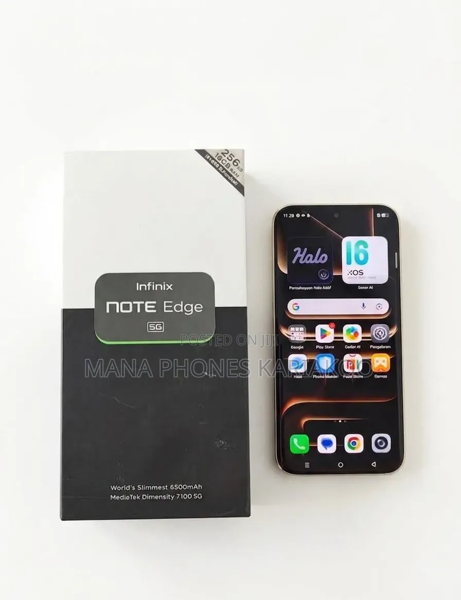New Infinix Note Edge 256 GB Black