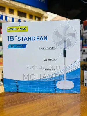 Power King Stand Fan ‘’18 Size