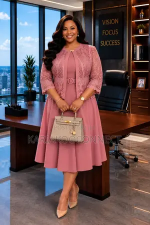 Lace Blazer Dress Set