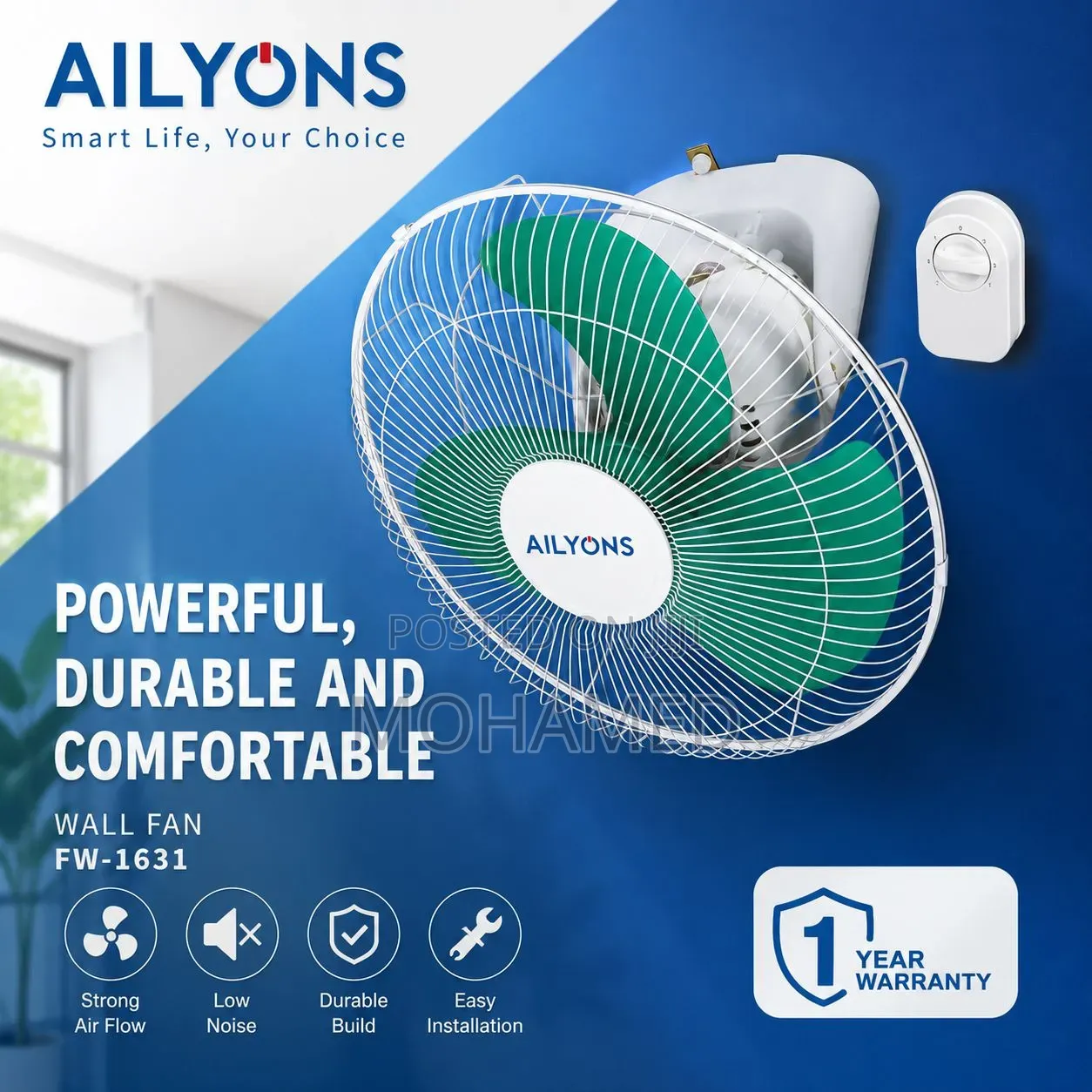 Ailyons Orbit Fan 