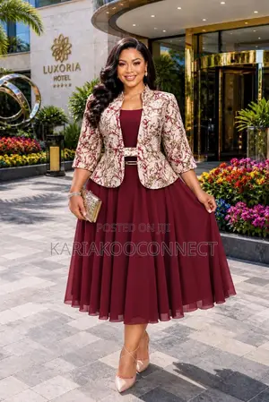 Floral Blazer Dress Set