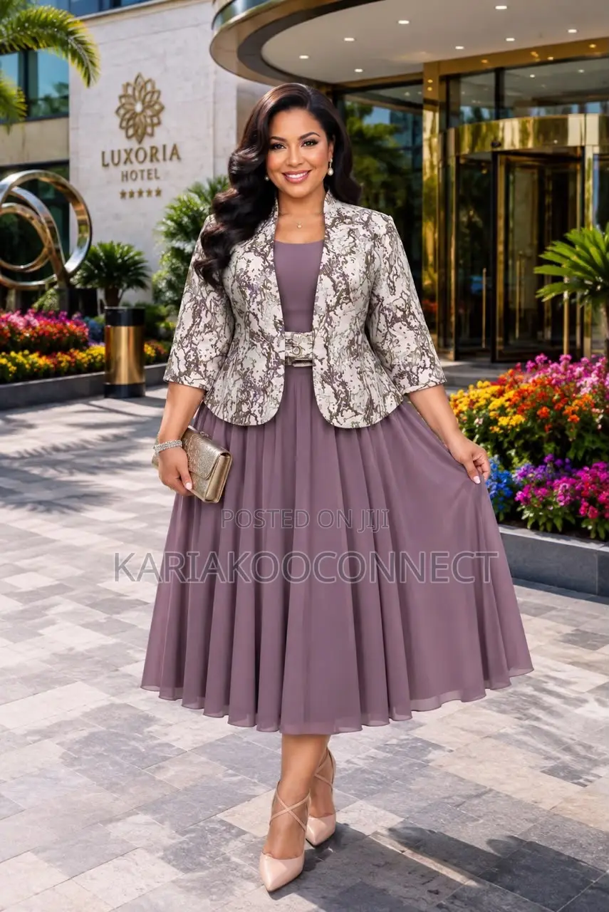 Floral Blazer Dress Set