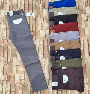 Cr7 Textured Casual / Chino Trousers