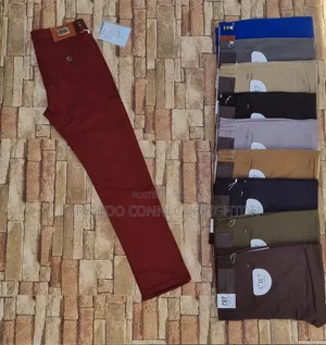 Cr7 Textured Casual / Chino Trousers