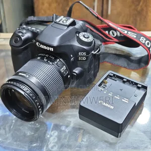 Canon EOS 80D DSLR Camera With 18-55mm Lens