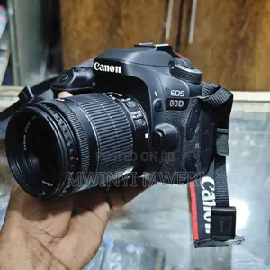 Canon EOS 80D DSLR Camera With 18-55mm Lens