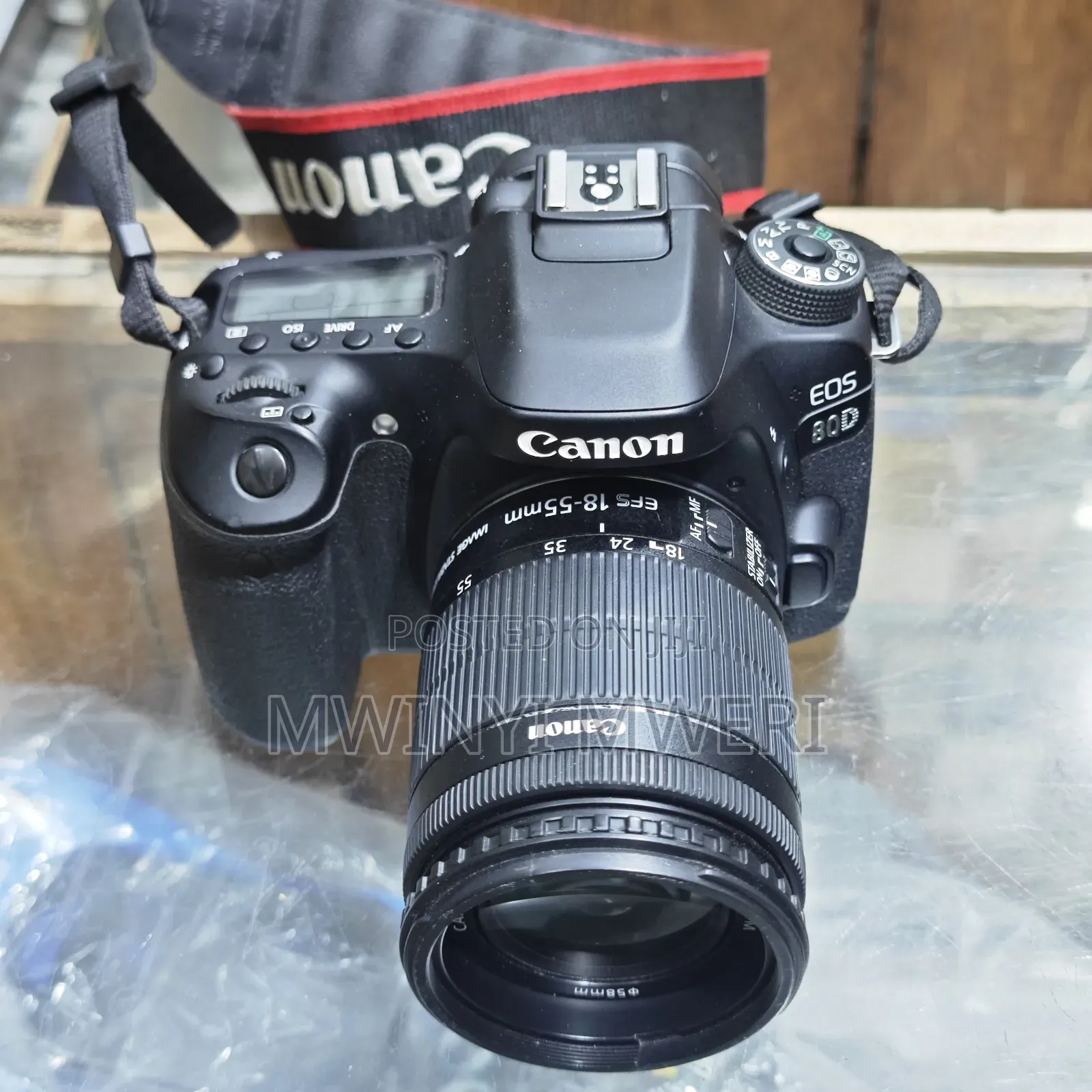 Canon EOS 80D DSLR Camera With 18-55mm Lens