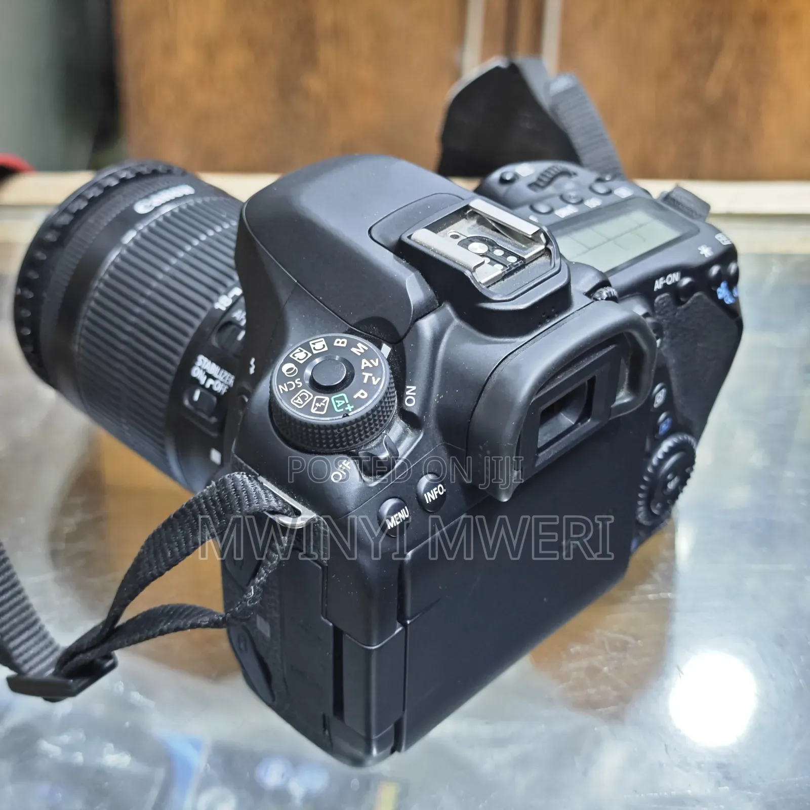Canon EOS 80D DSLR Camera With 18-55mm Lens