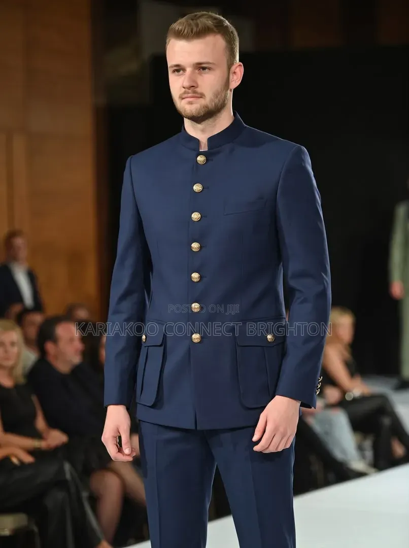 Military-Style 2-Piece Outfit (Top Trouser)