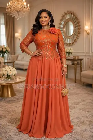 Regal Lace Ball Gown