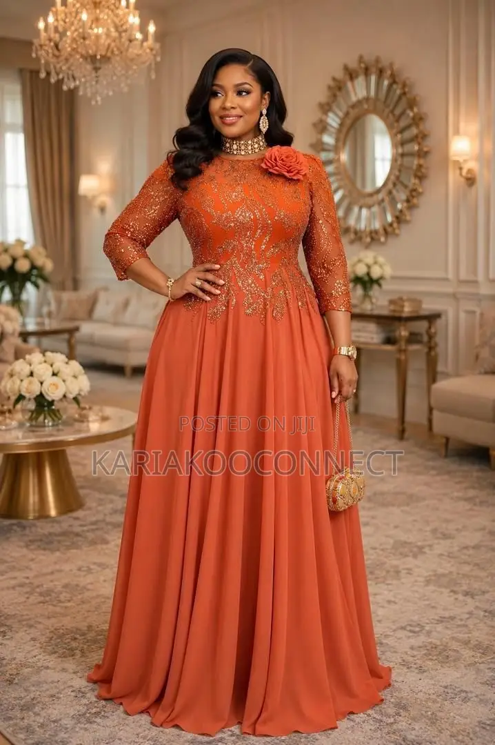 Regal Lace Ball Gown