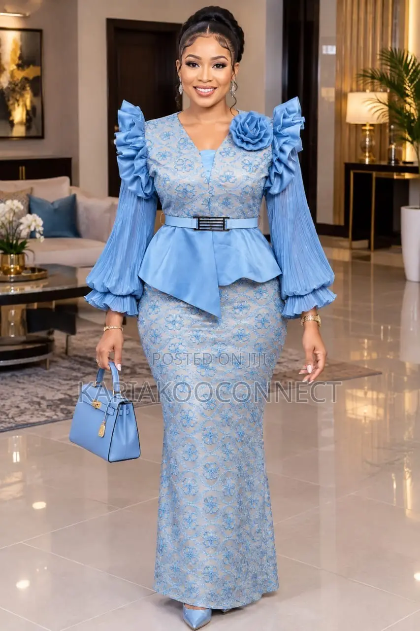 Royal Peplum 2-Piece Set