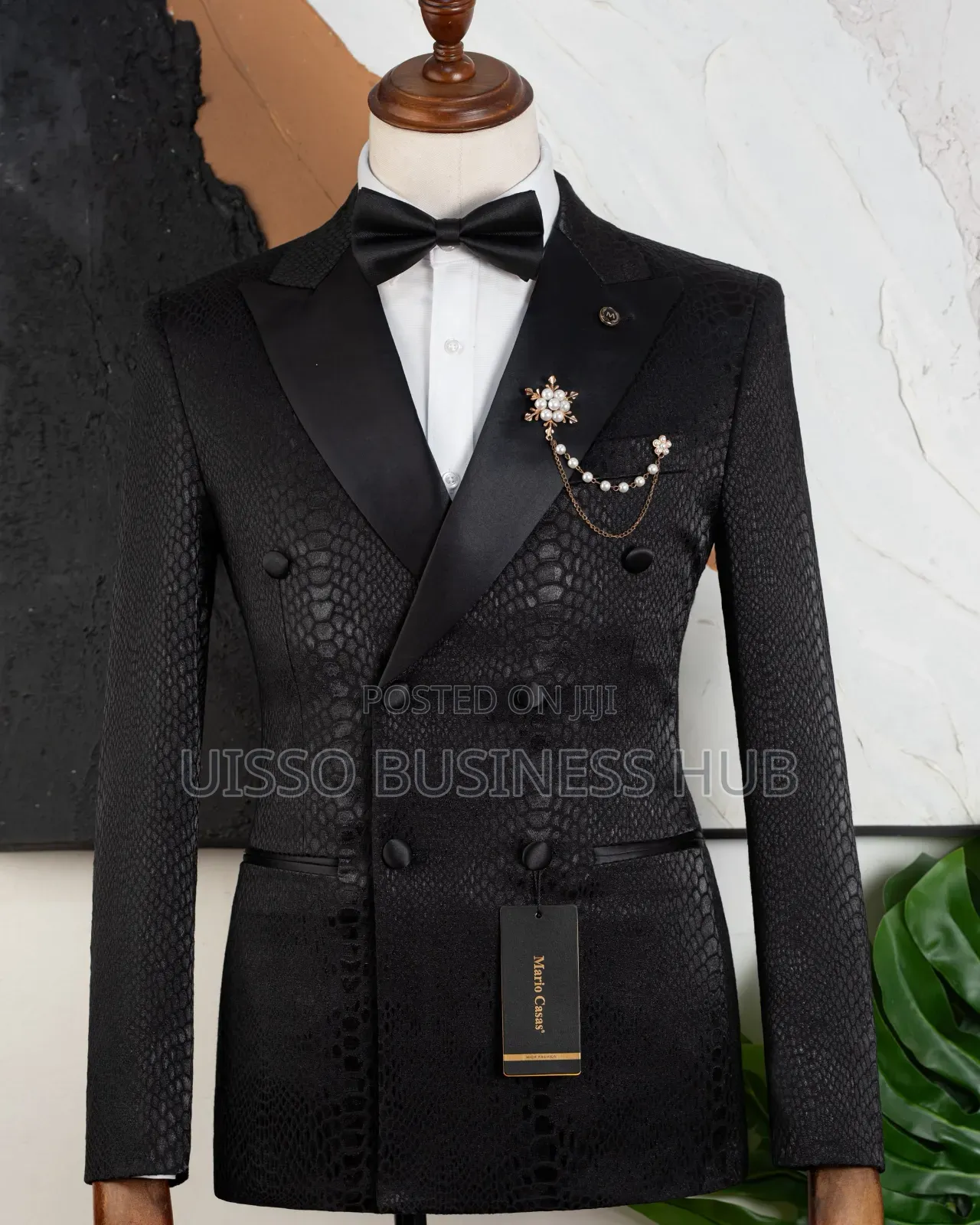 Men Chain Fashion Suit