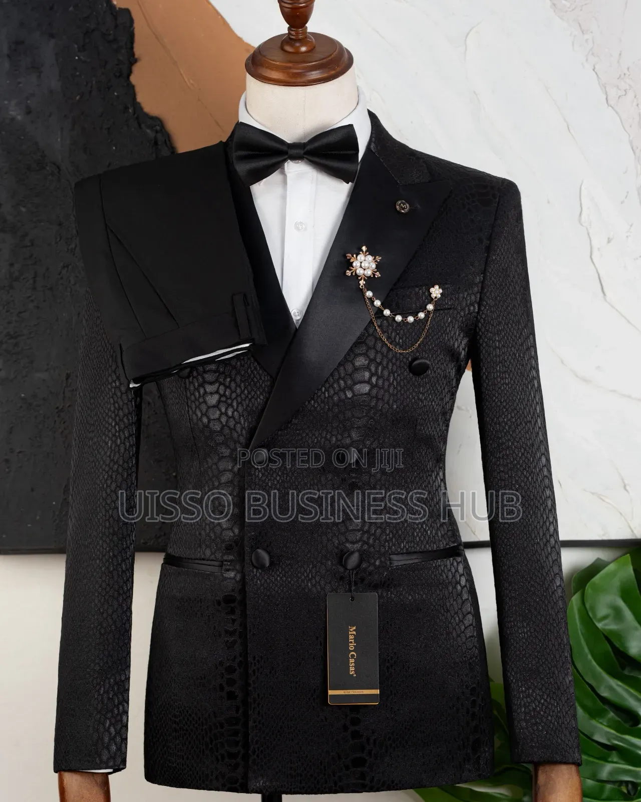 Men Chain Fashion Suit