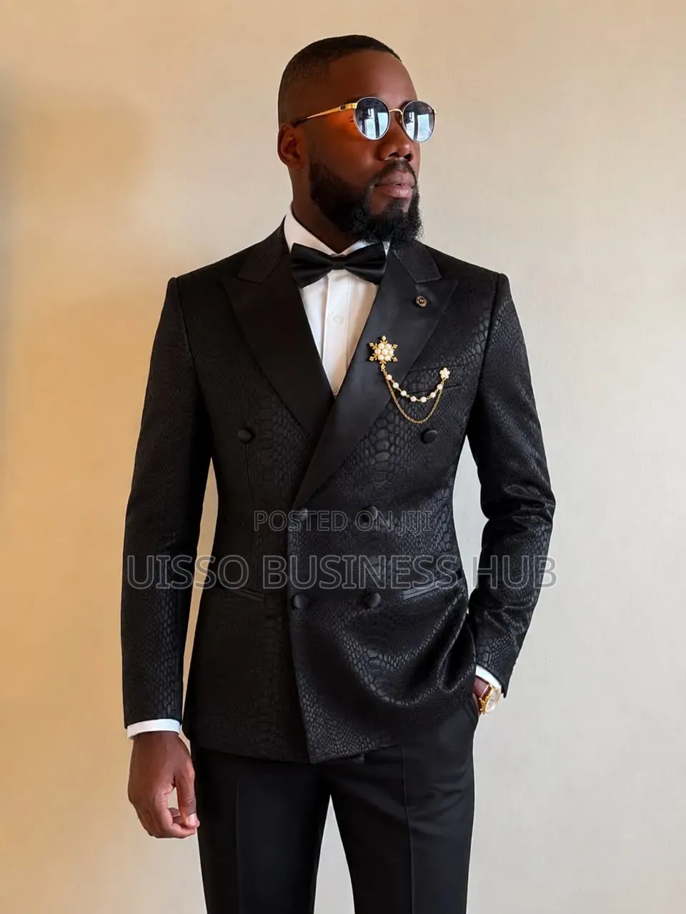 Men Chain Fashion Suit