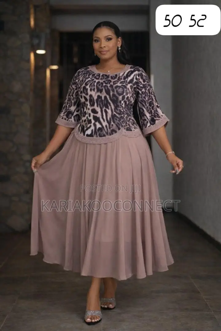 Leopard Chic Maxi Dress