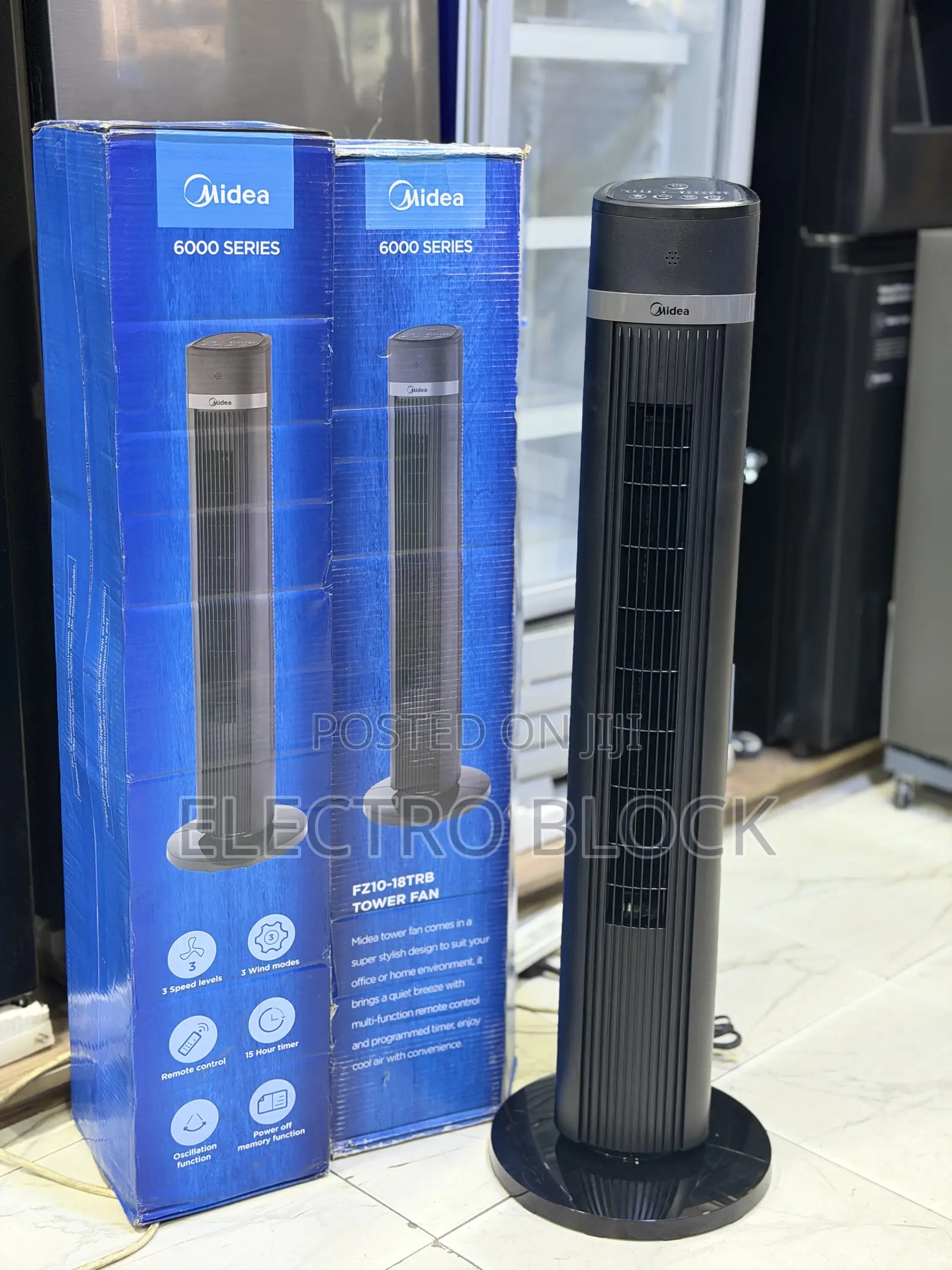 MIDEA TOWER FAN | Powerful Quiet Cooling Fan | New