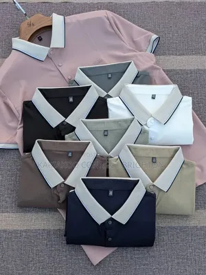 Multi-Color Striped Polo Shirts Collection