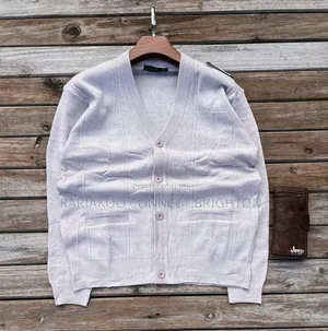 Grey Knitted Cardigan