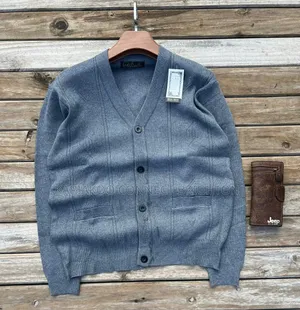 Grey Knitted Cardigan