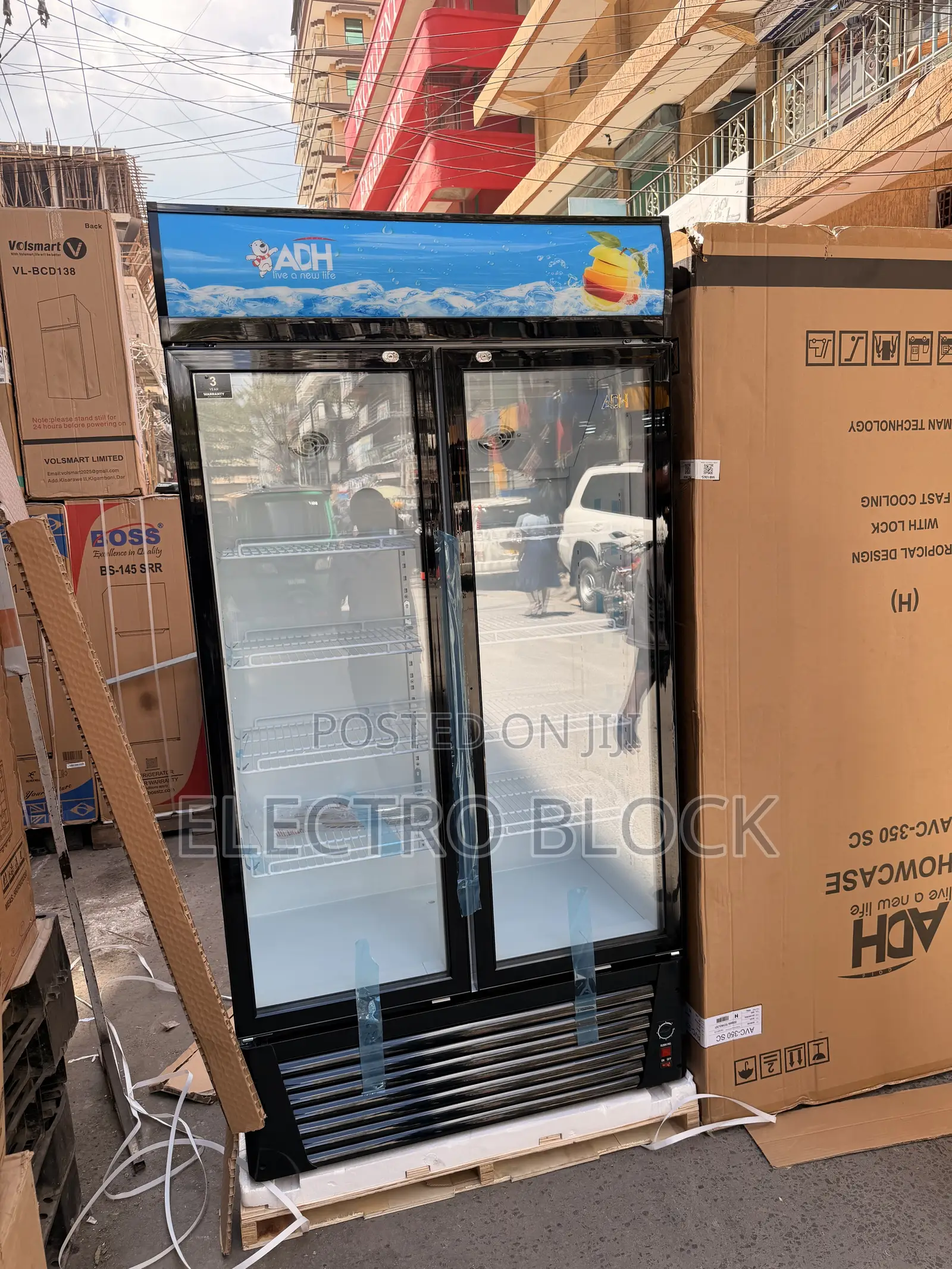 ADH SHOWCASE FRIDGE | Commercial Display Refrigerator | New