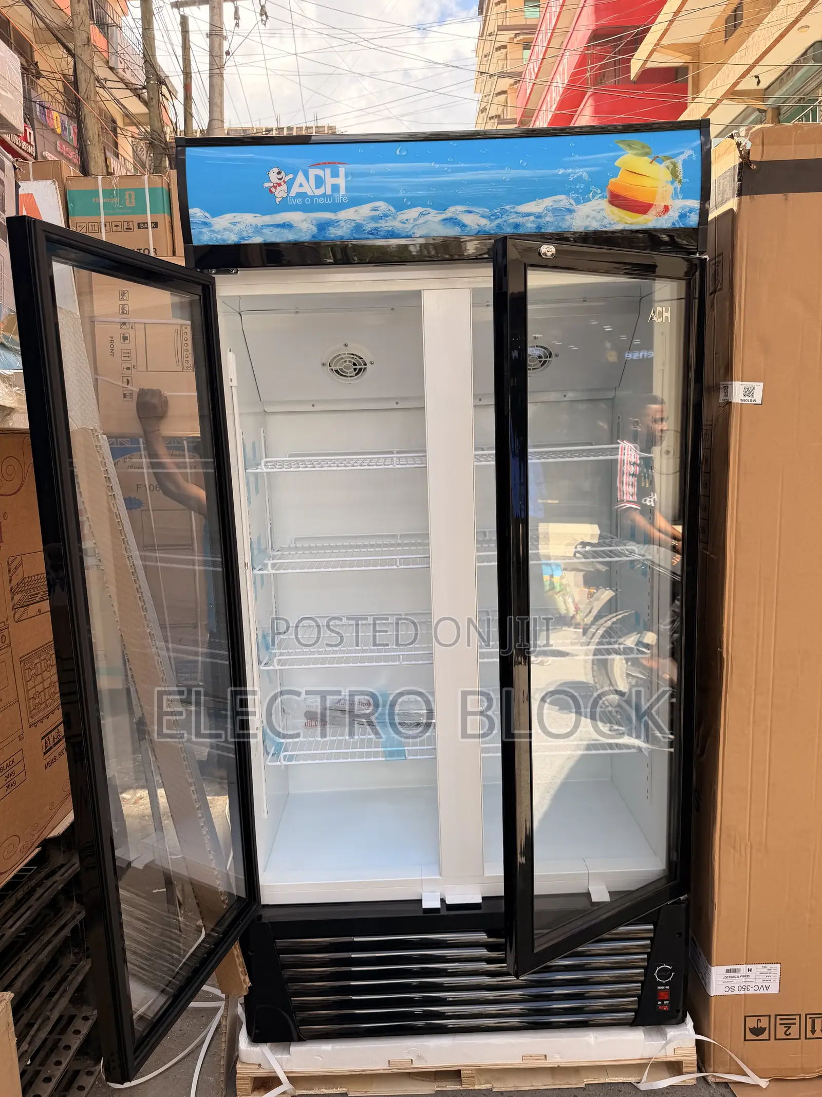 ADH SHOWCASE FRIDGE | Commercial Display Refrigerator | New