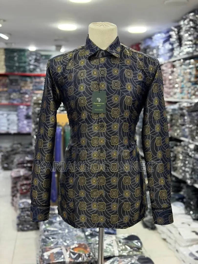 Bold Print Statement Shirt