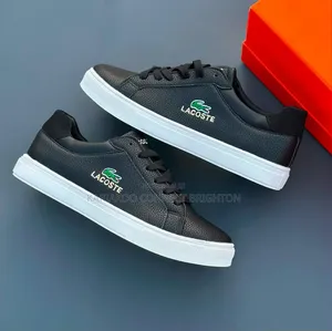 White Grey Lacoste Sneakers
