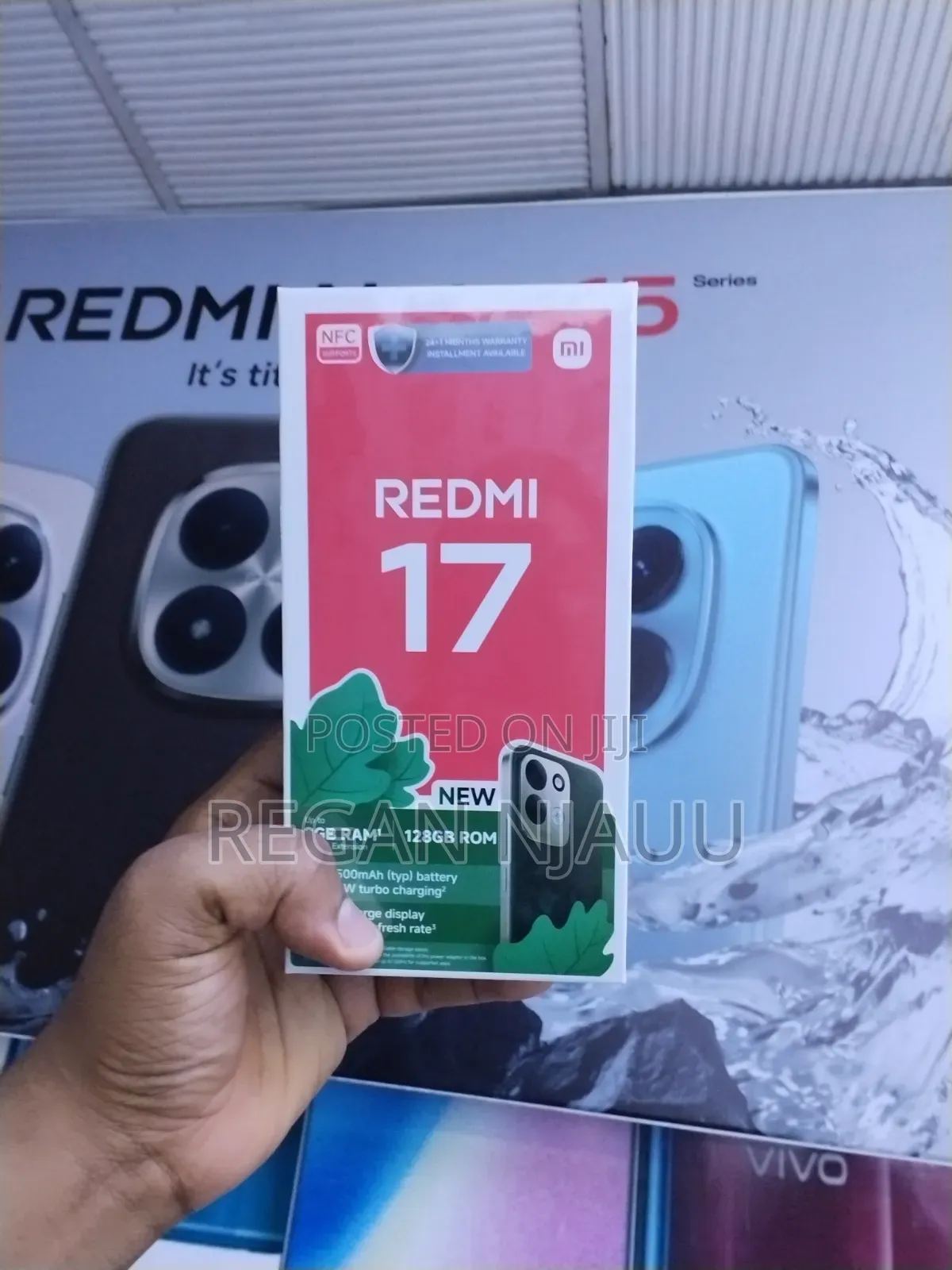 New Xiaomi Redmi 17 128 GB Black