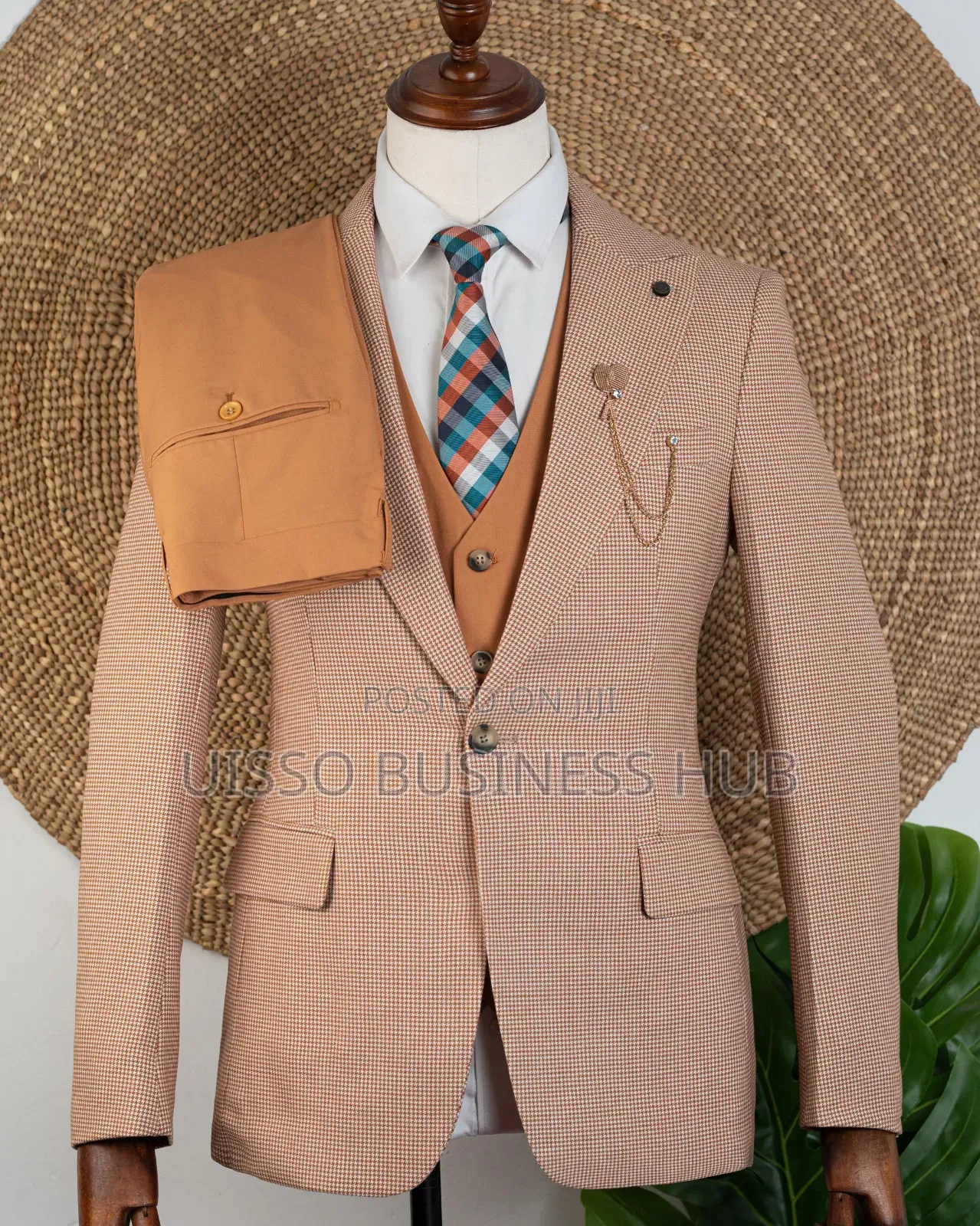 Orange Cream Town Suit