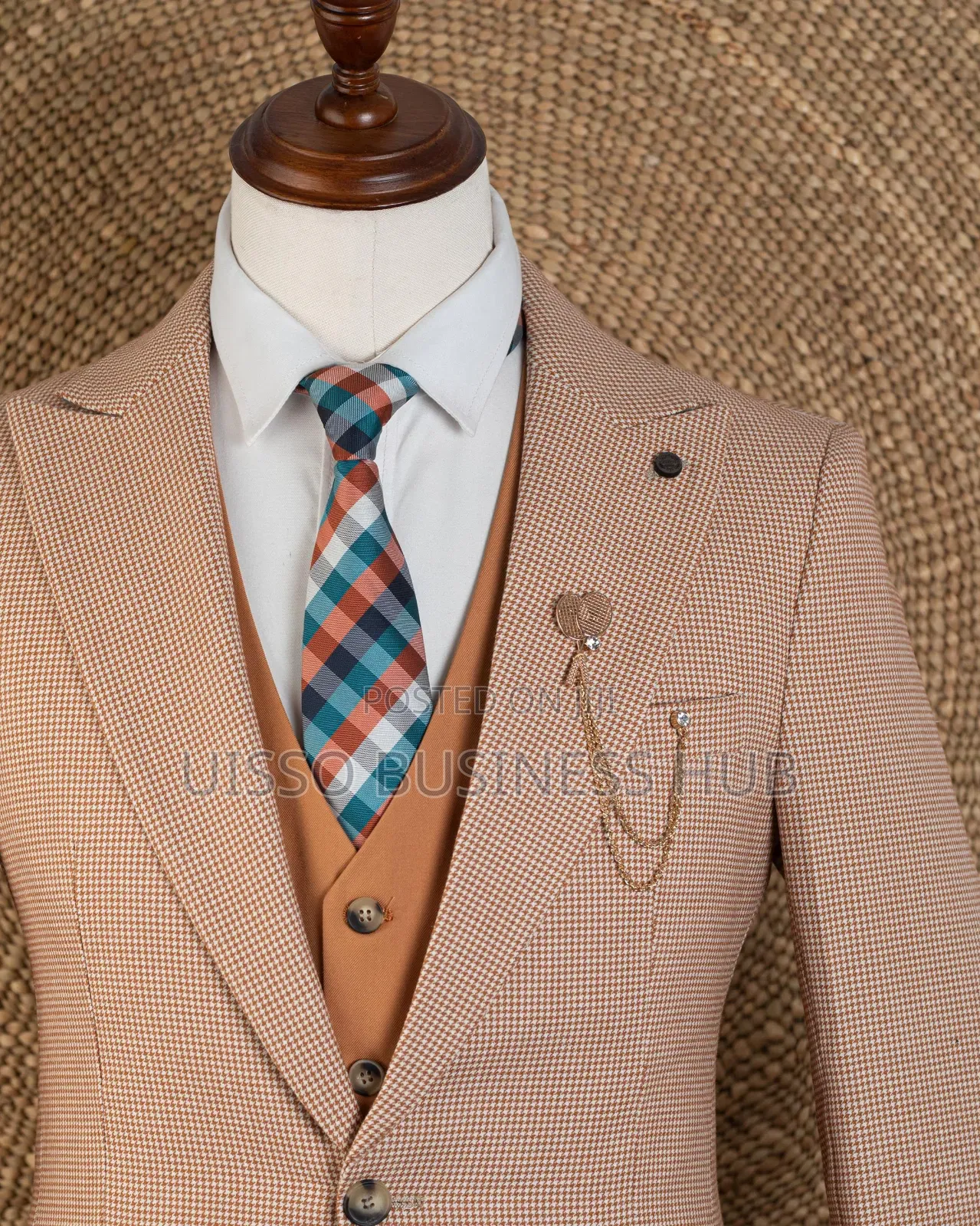 Orange Cream Town Suit