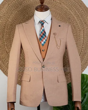Orange Cream Town Suit