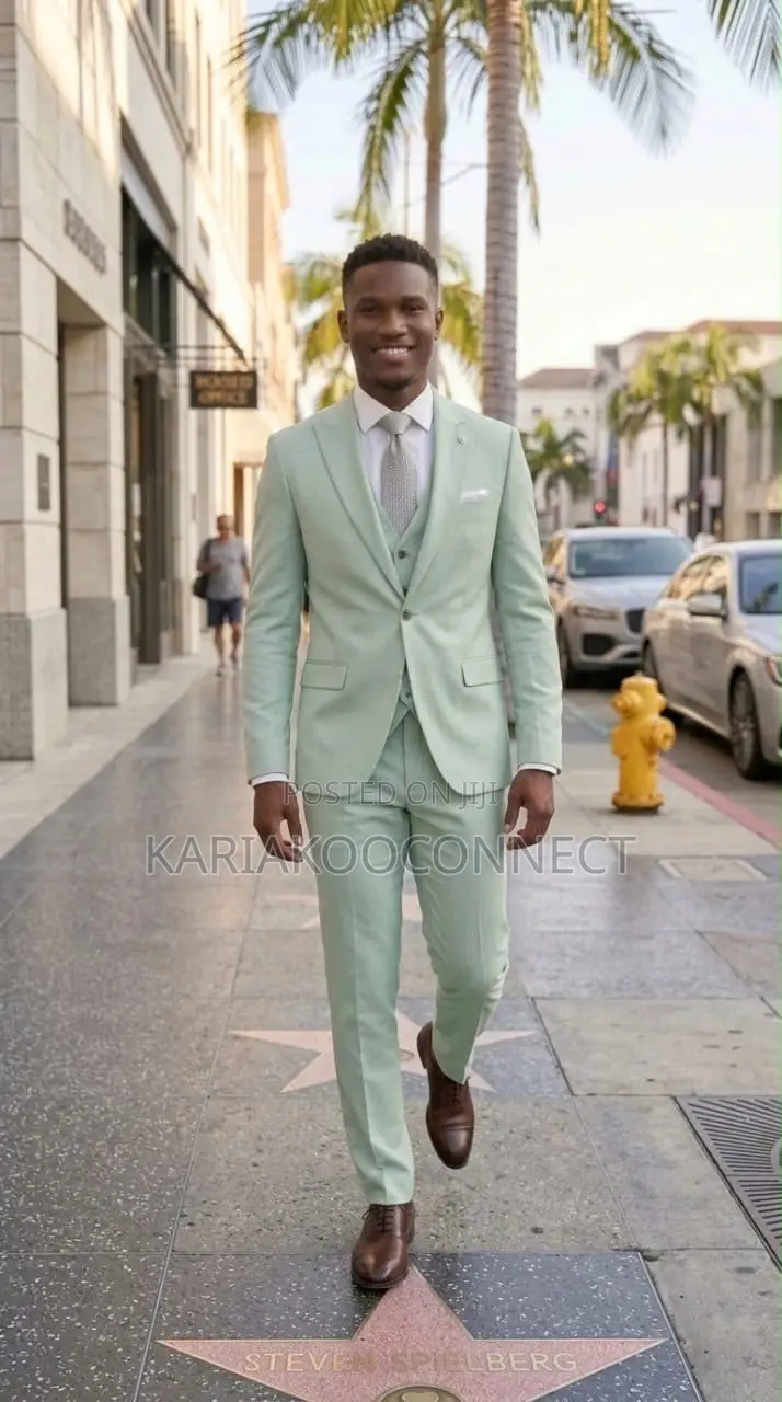 Mint Elegance 3-Piece Suit