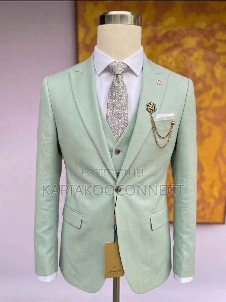 Mint Elegance 3-Piece Suit