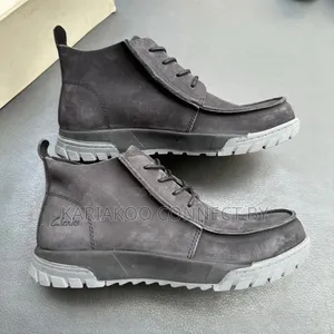Clarks Men's Suede Leather Ankle Boots