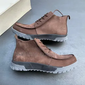 Clarks Men's Suede Leather Ankle Boots