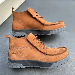 Clarks Men's Suede Leather Ankle Boots