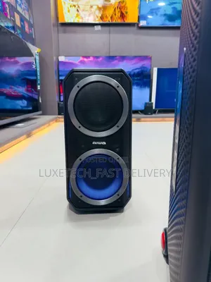 Aiwa D20 250W Portable Bluetooth Party Speaker With 1 Mic, LED Lights